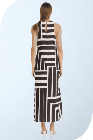 Donna Quincy Halter Maxi