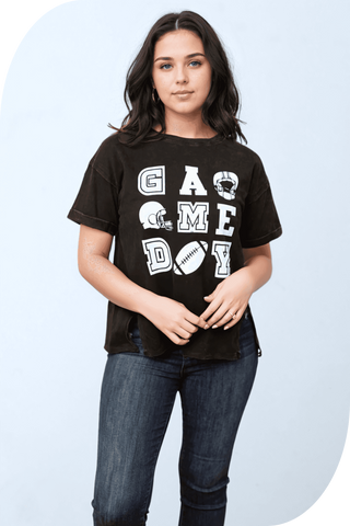 Game Day Side Split Tee