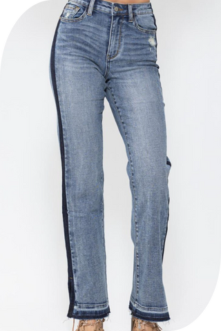 judy blue high waist straight leg jeans